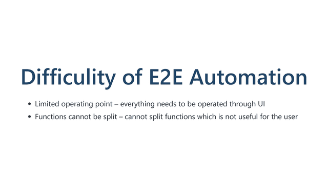 how can we improve the testability 12